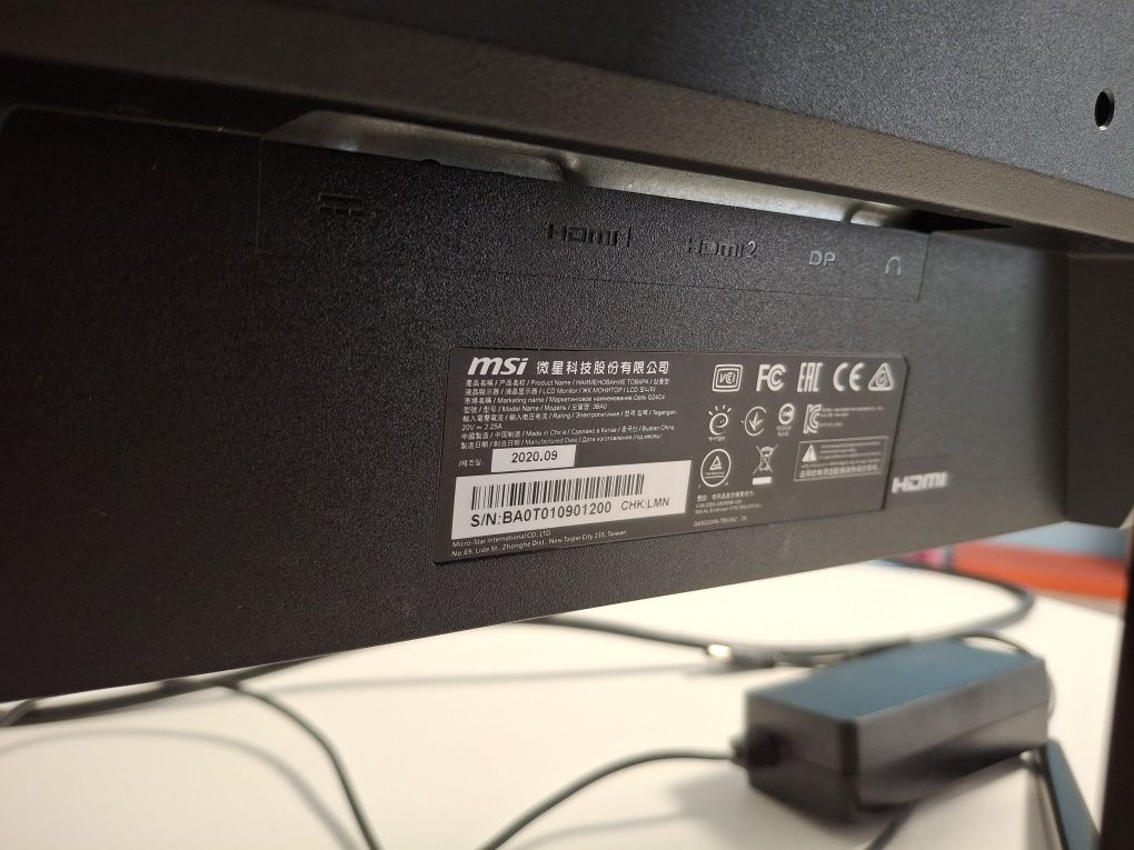Monitor gamingowy MSI Optix G24C4 curved