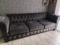 Sofa pikowana chesterfield