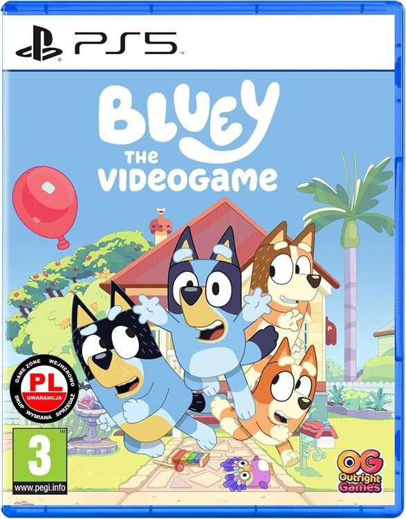 BLUEY The Videogame PS5 = PŁYTA PL Wejherowo / Wymiana