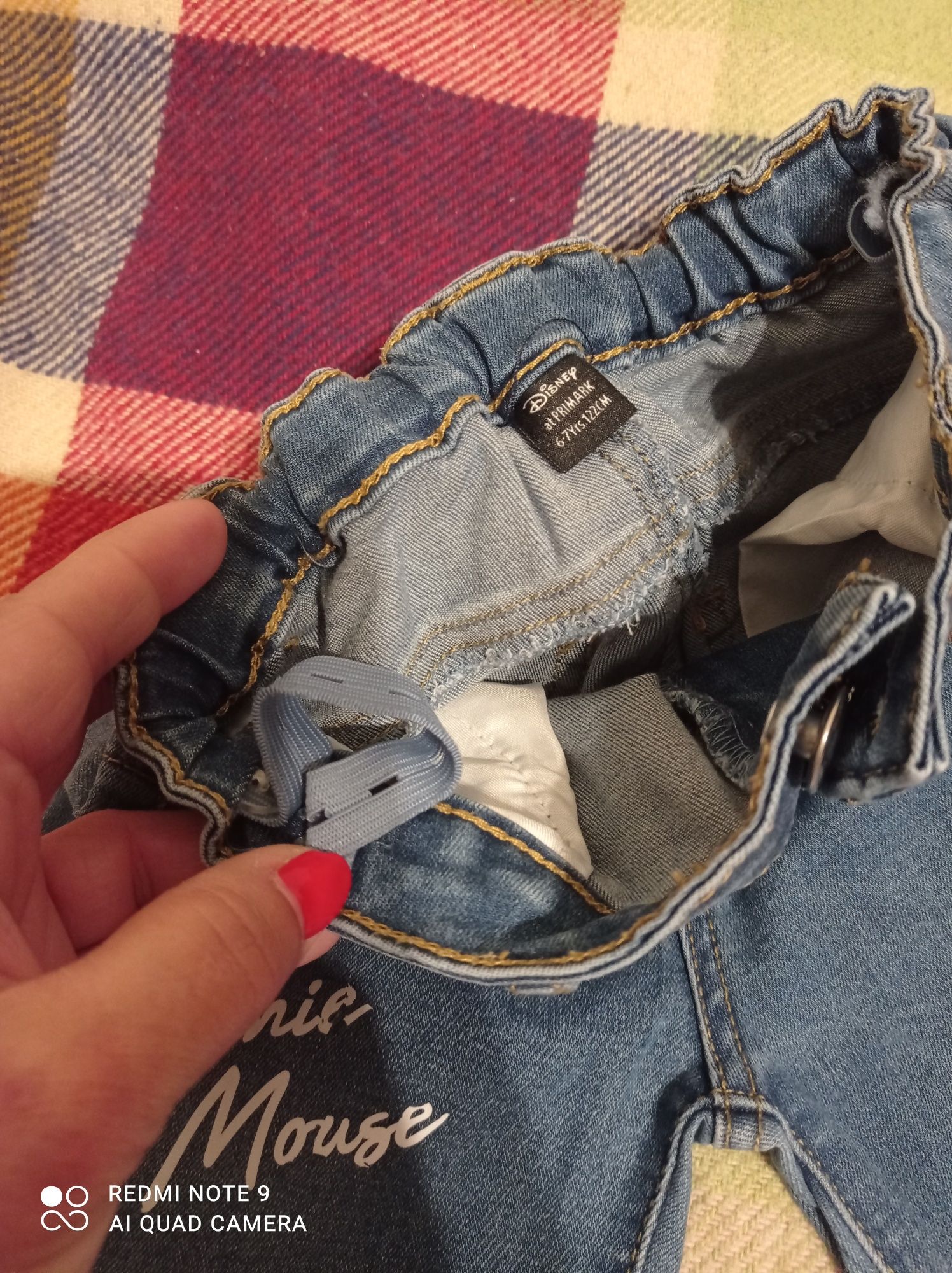 Calça de ganga Minnie 6/7A  com oferta