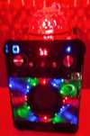 Wyprzedaż! Rockstar LED zestaw do karaoke odtwarzacz CD Bluetooth USB