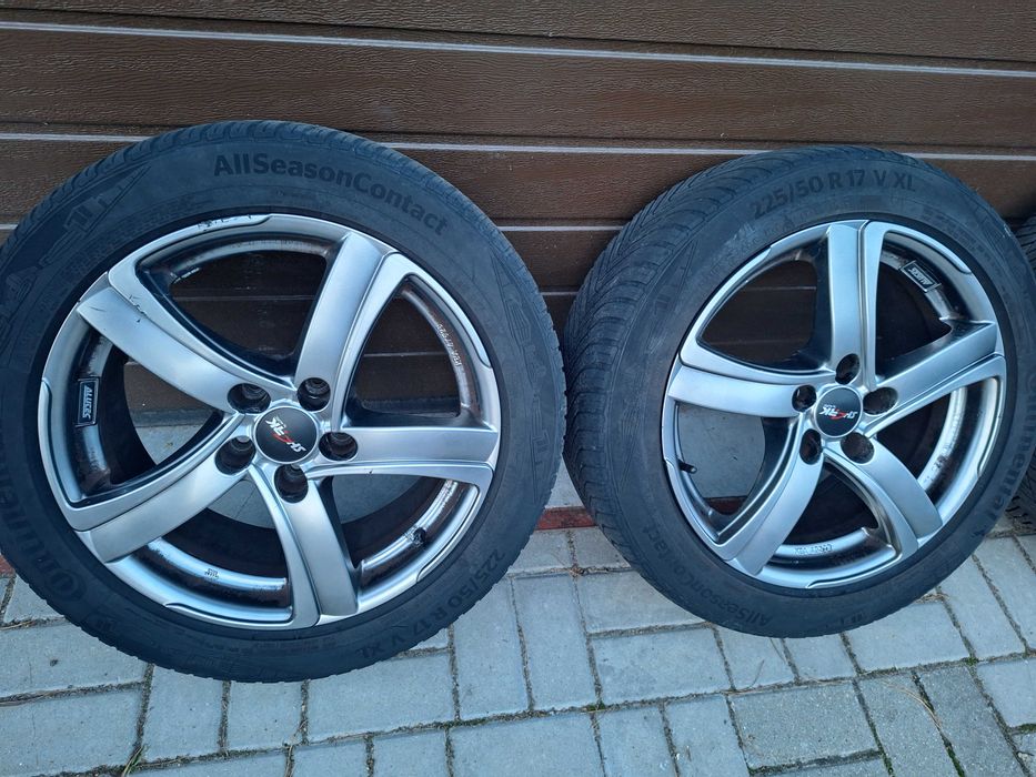 Felgi aluminiowe opony continental Chevrolet Orlando 225/70R17