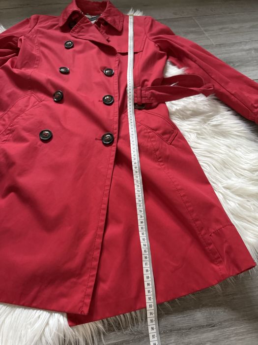 Max mara trencz czerwony L 40 prochowiec
