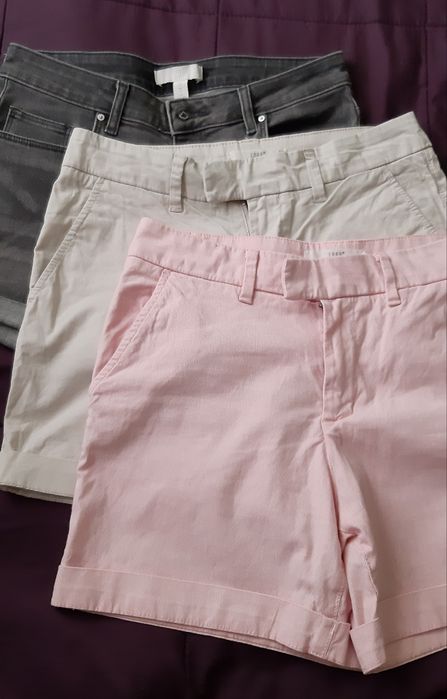 Spodenki/szorty, 3 szt., H&M, r.S