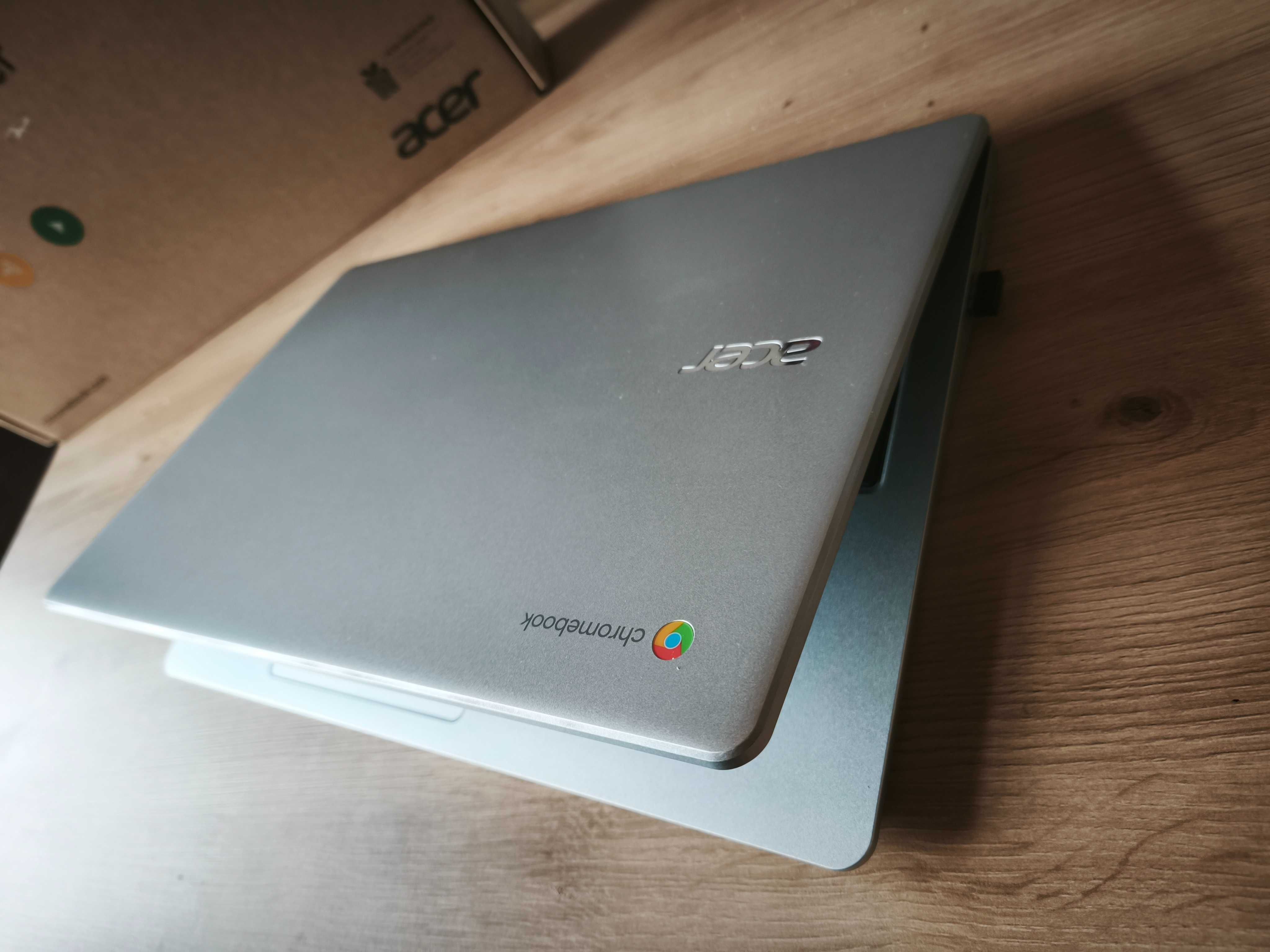 LAPTOP CHROME ACER jak NOWY na gwarancji 15,6 cala 8GB ram 128 GB Dysk