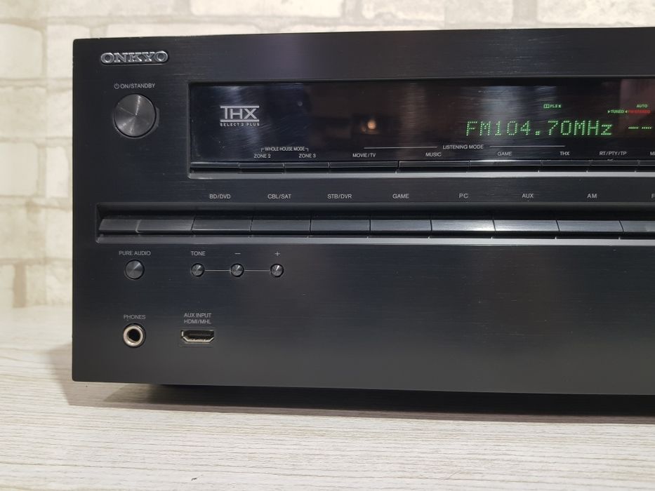 Пульт! 7.2 AV ресивер ONKYO TX-NR616, HDMI, USB, 4К, Flac,б/у
