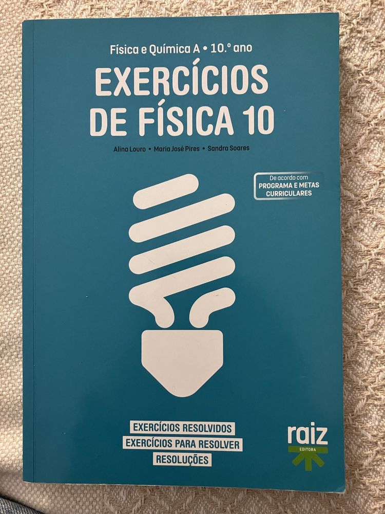 Livro exercicios fisica 10 ano