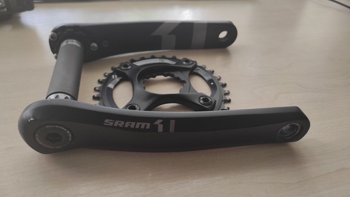 Sram x1 шатуни 175mm + зірка 32t 11spd