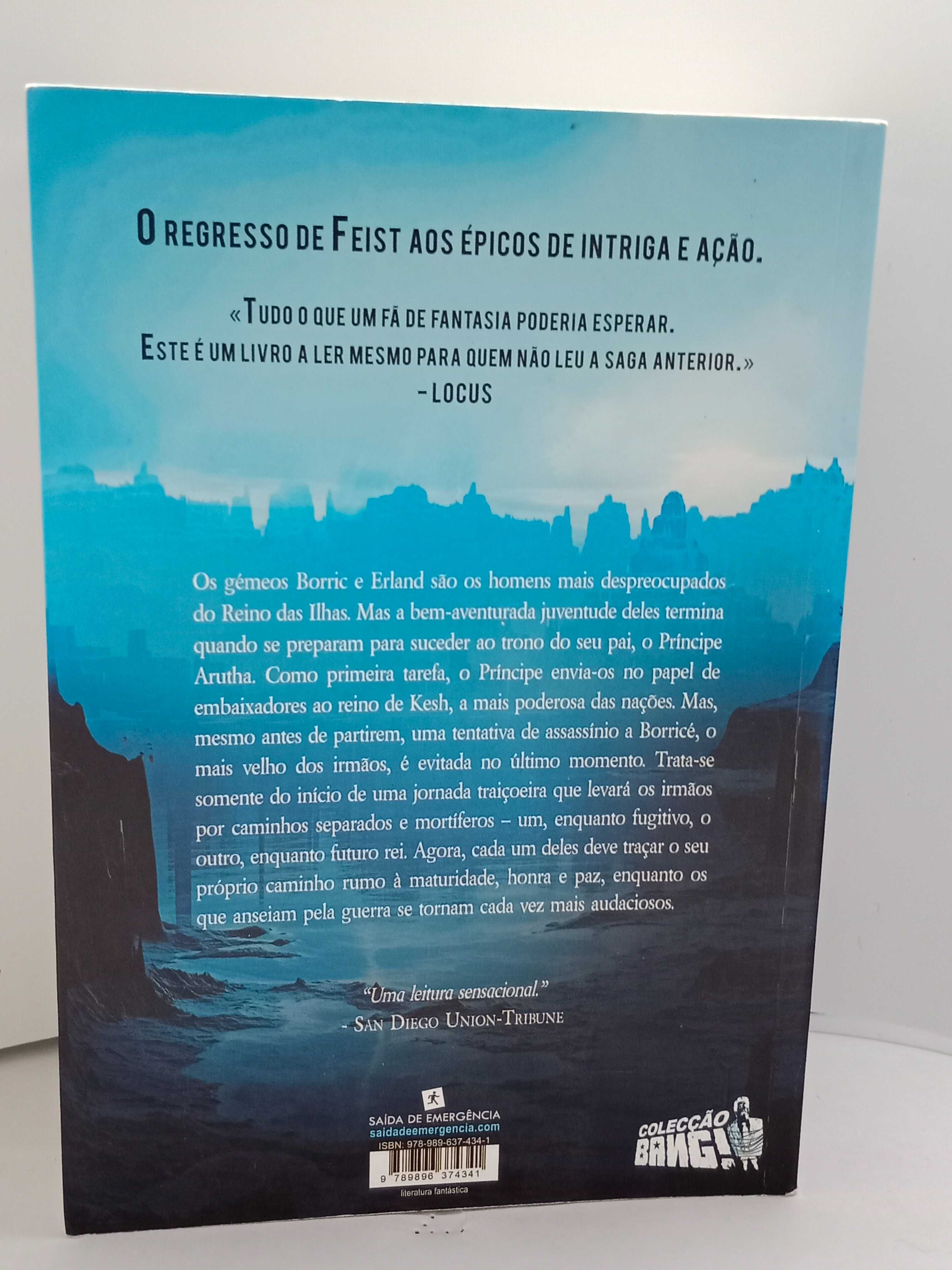 " Os Filhos de Krondor " - Saga completa de Raymond E. Feist