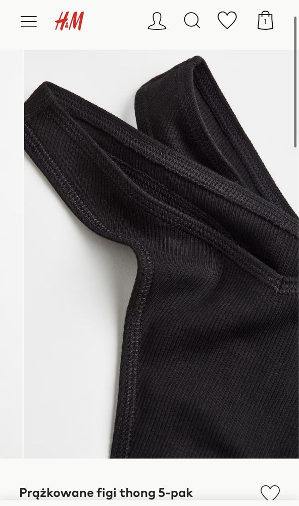 Трусики, стрінги, стинги h&m