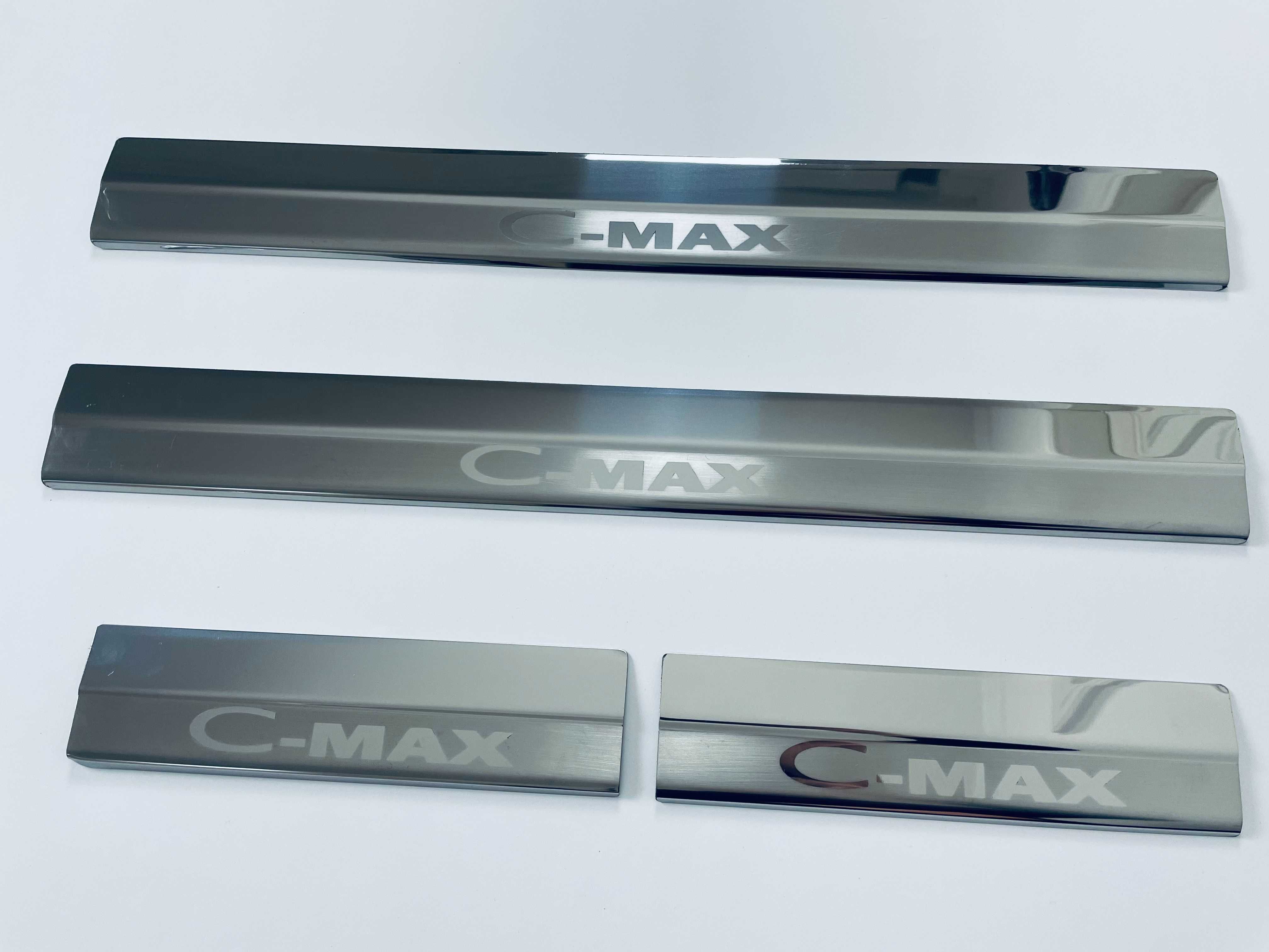 Накладки на пороги  Ford C-Max 03-10 TAN24