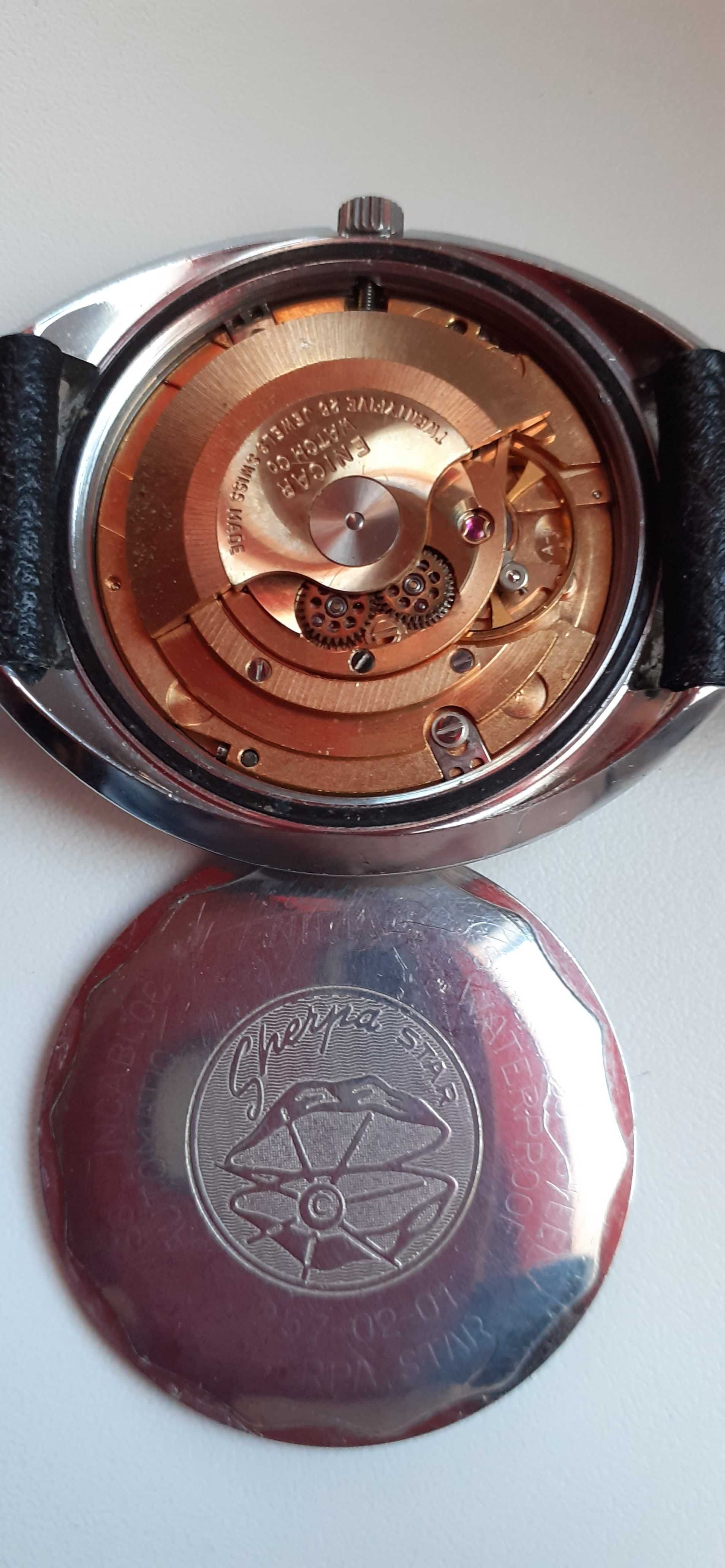 Zegarek ENICAR SHERPA STAR Watch Co automatic z 1969 r.