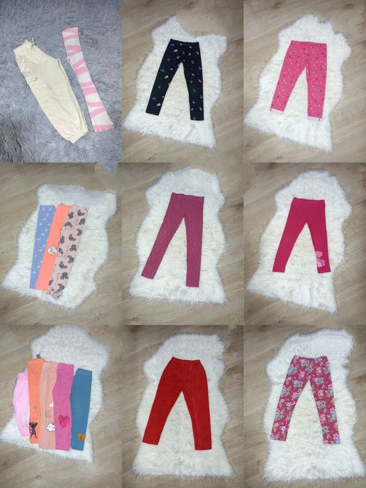 Leginsy rozmiar 110/116 cana za całość