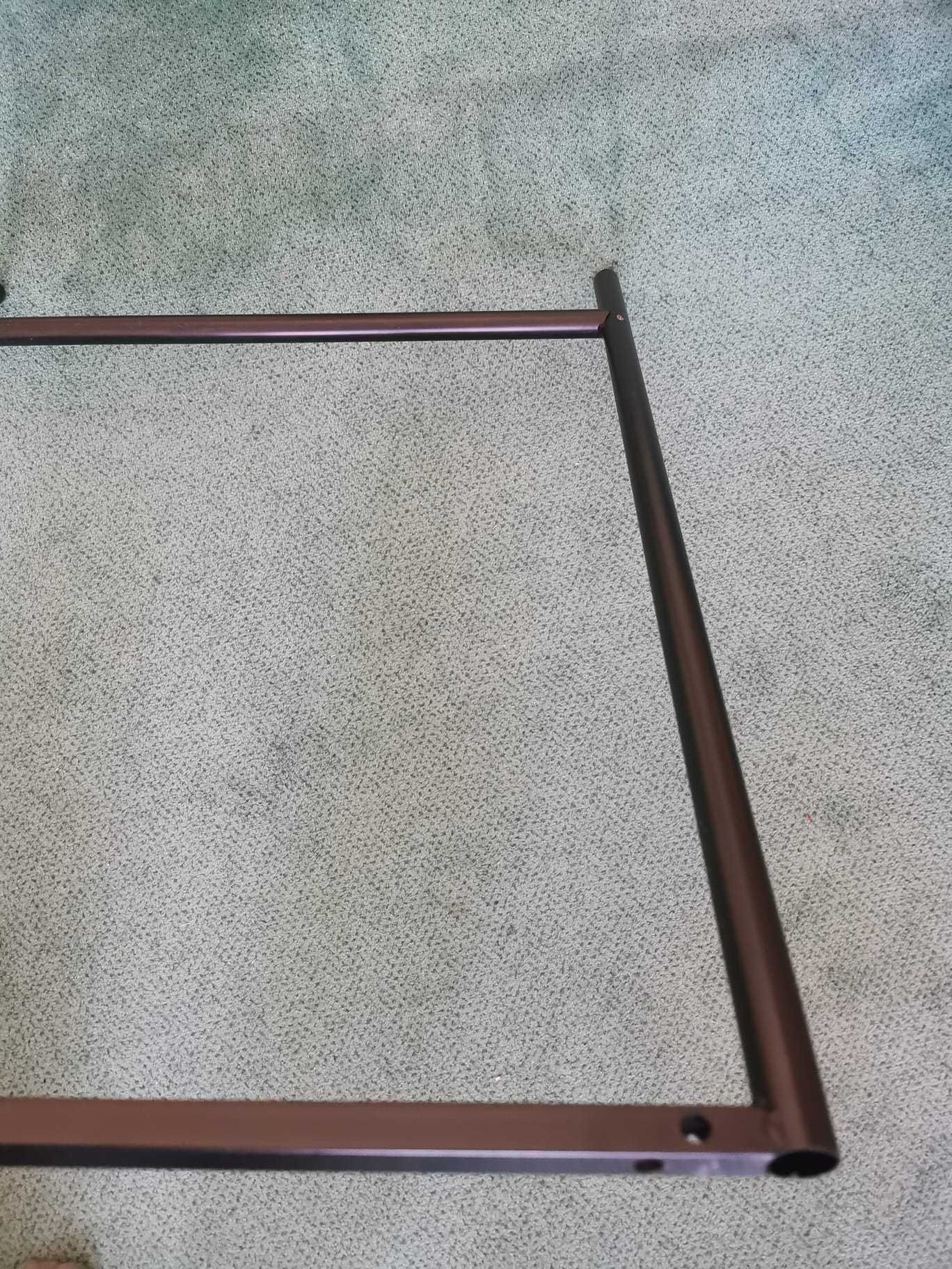 Biurko VANDBORG 60x120 kolor jasny dąb/czarny - stan idealny!