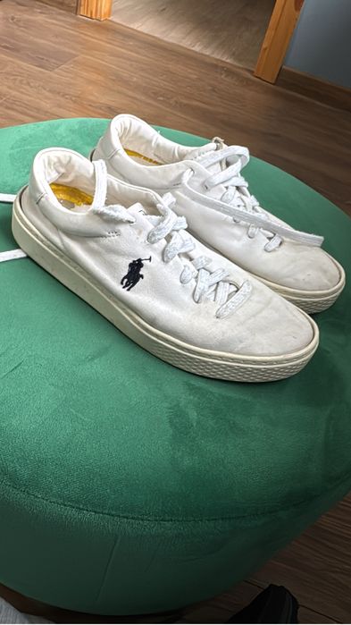 Trampki ralph lauren białe 37