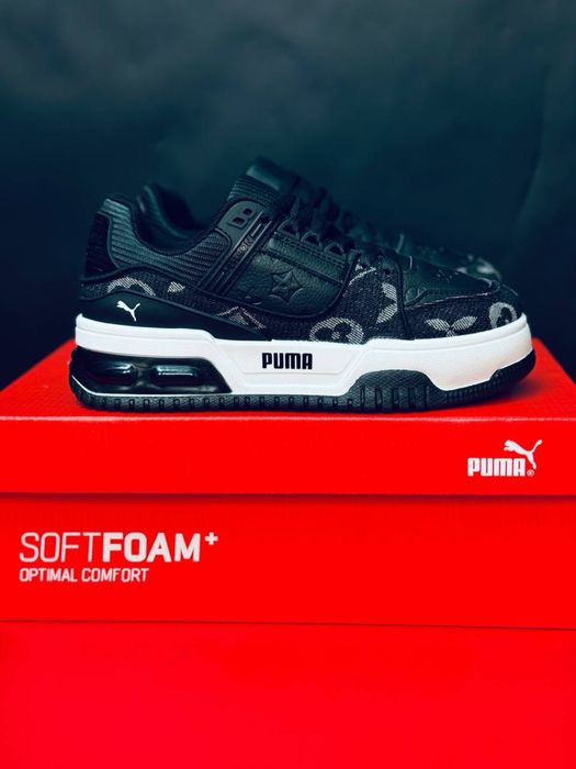 Осенние кросовки Puma кожаные / кросовки пума подростковые женские