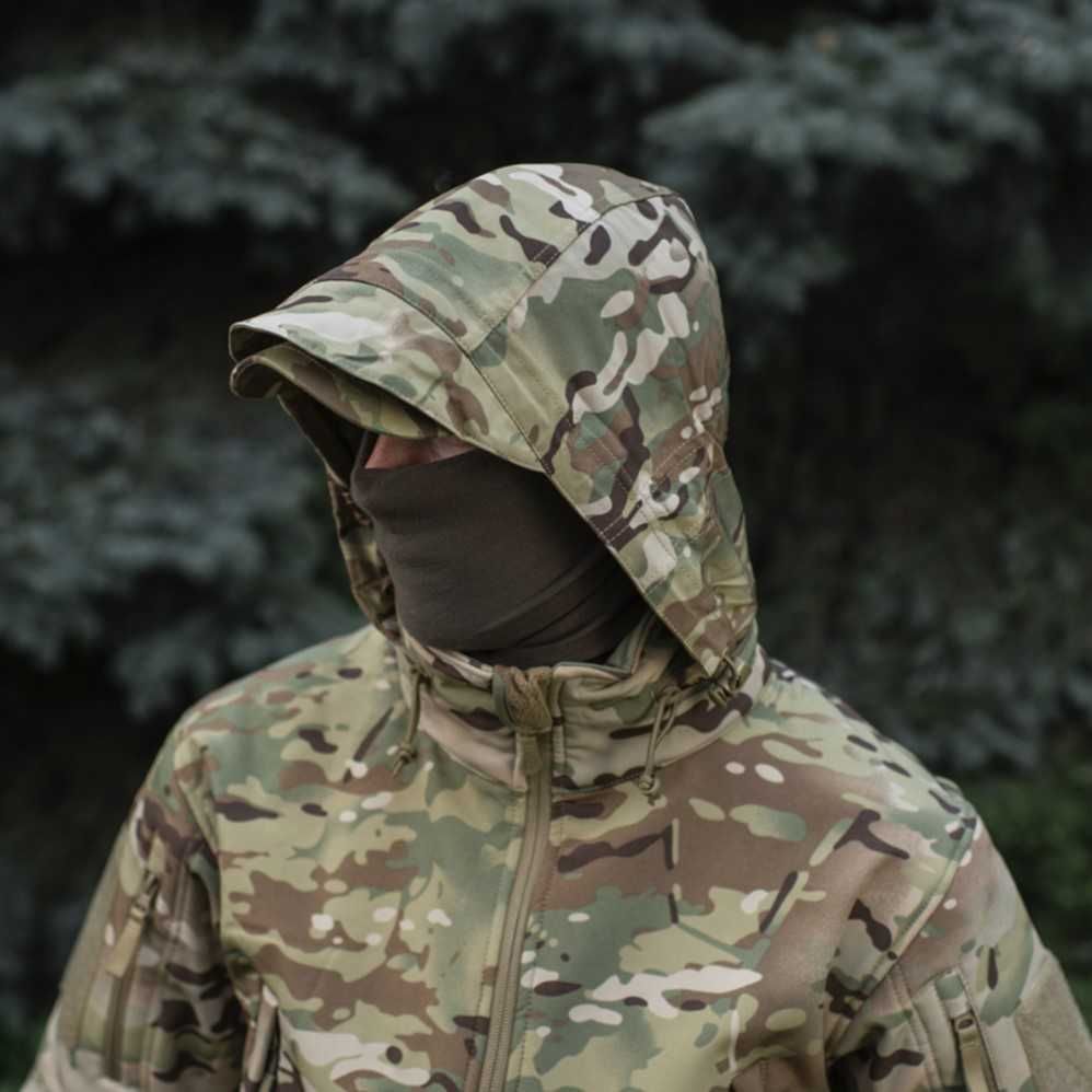 Куртка військова софтшелл мультикам Тактична м-так Військова форма