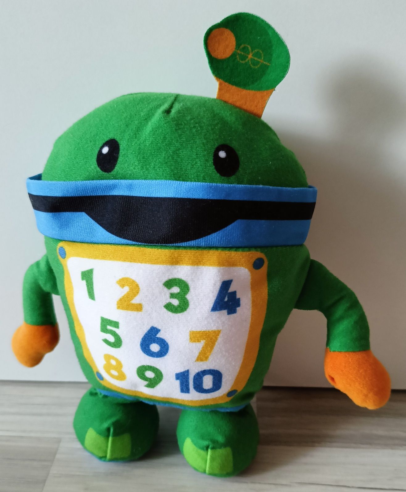 Mattel Nickelodeon Nick Jr. UmiZoomi  zielony robot Bot maskotka 24cm