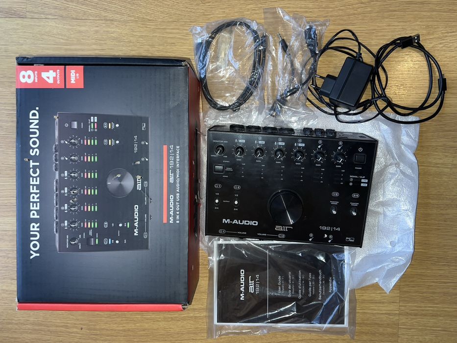 Interface audio M-Audio air192|14
