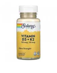 Д 3 К 2 витамин Solaray 60  и 120 капсул