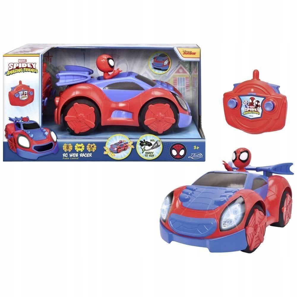 Samochód Rc Spidey Web Racer, Jada