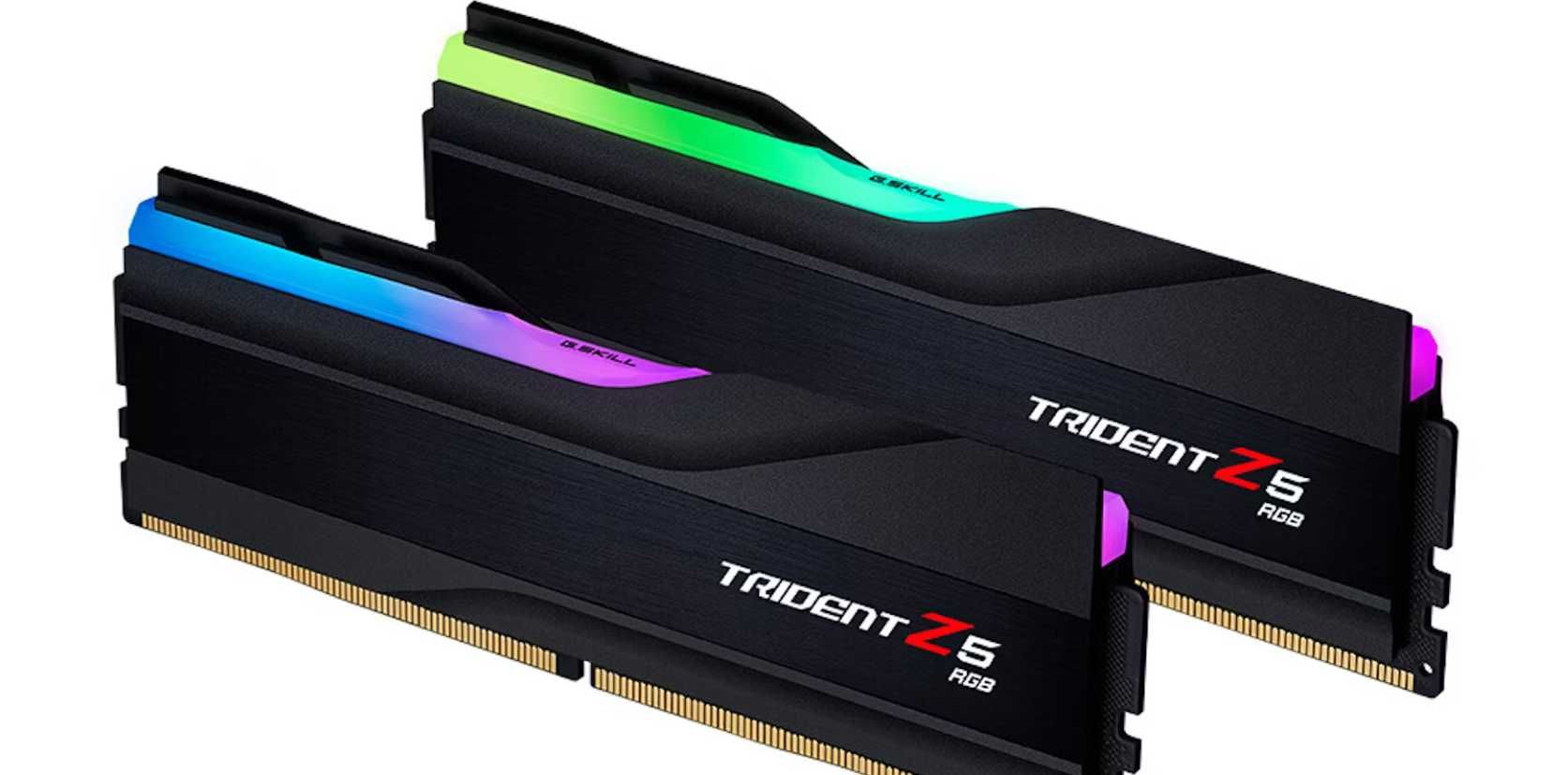 G.Skill Kit 32GB (2x16GB) DDR5 6000MHz Trident Z5 RGB CL40 Black