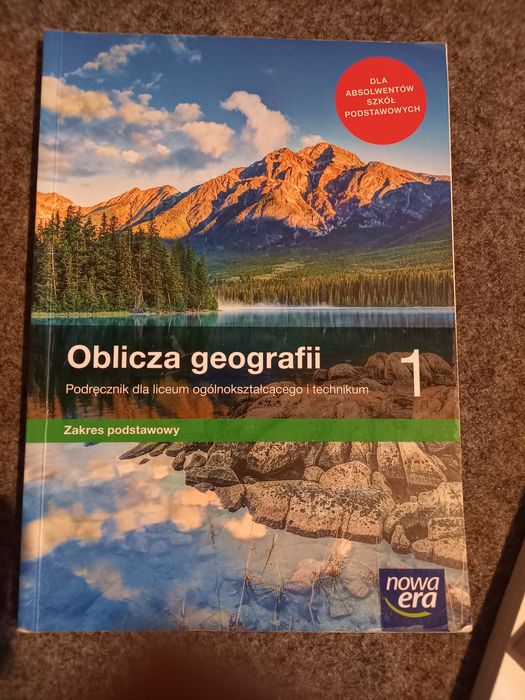 Książka do geografii klasa 1 liceum- technikum