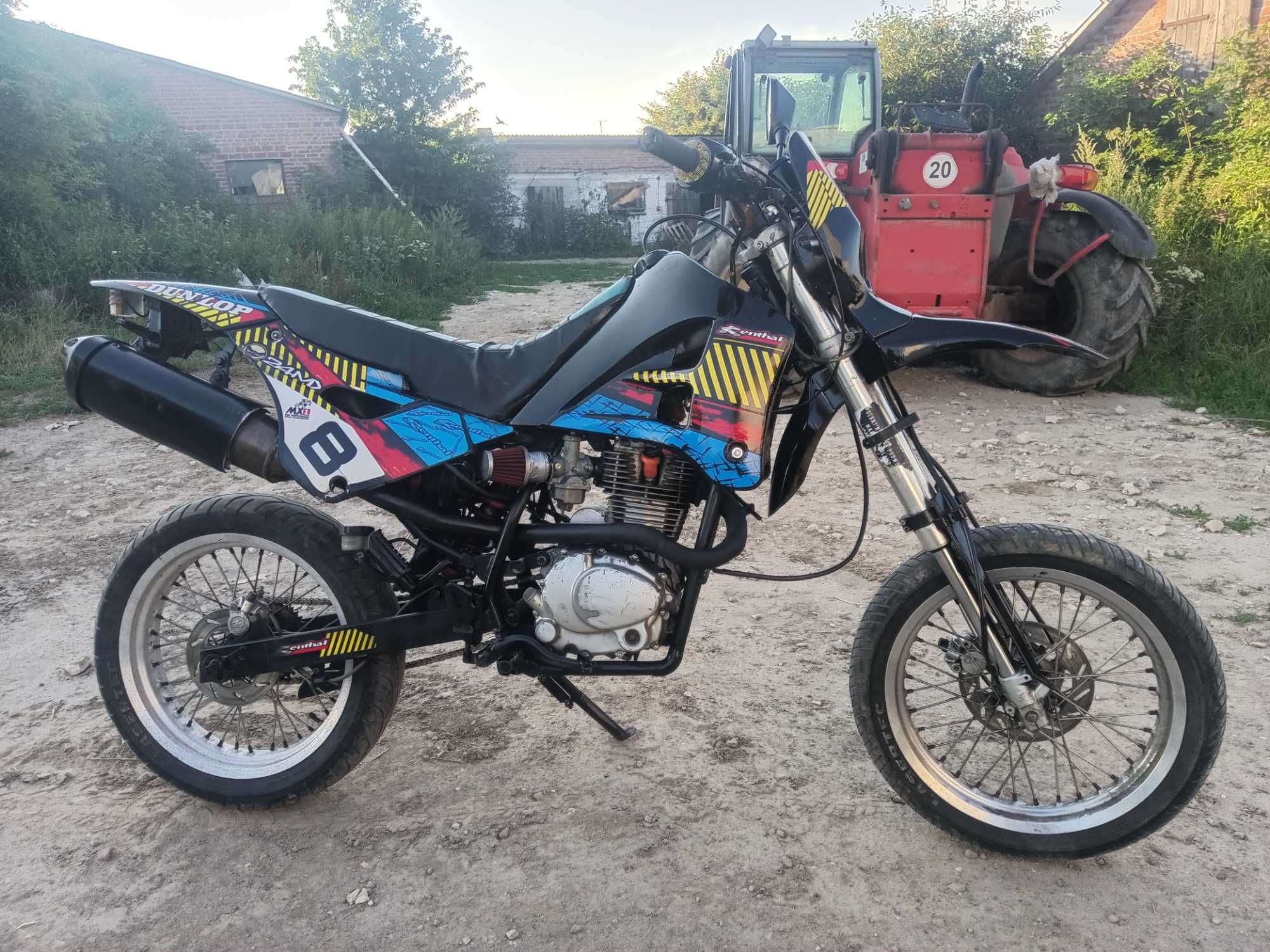 enduro gilera200/50 cc zarejstrowany transport cały kraj