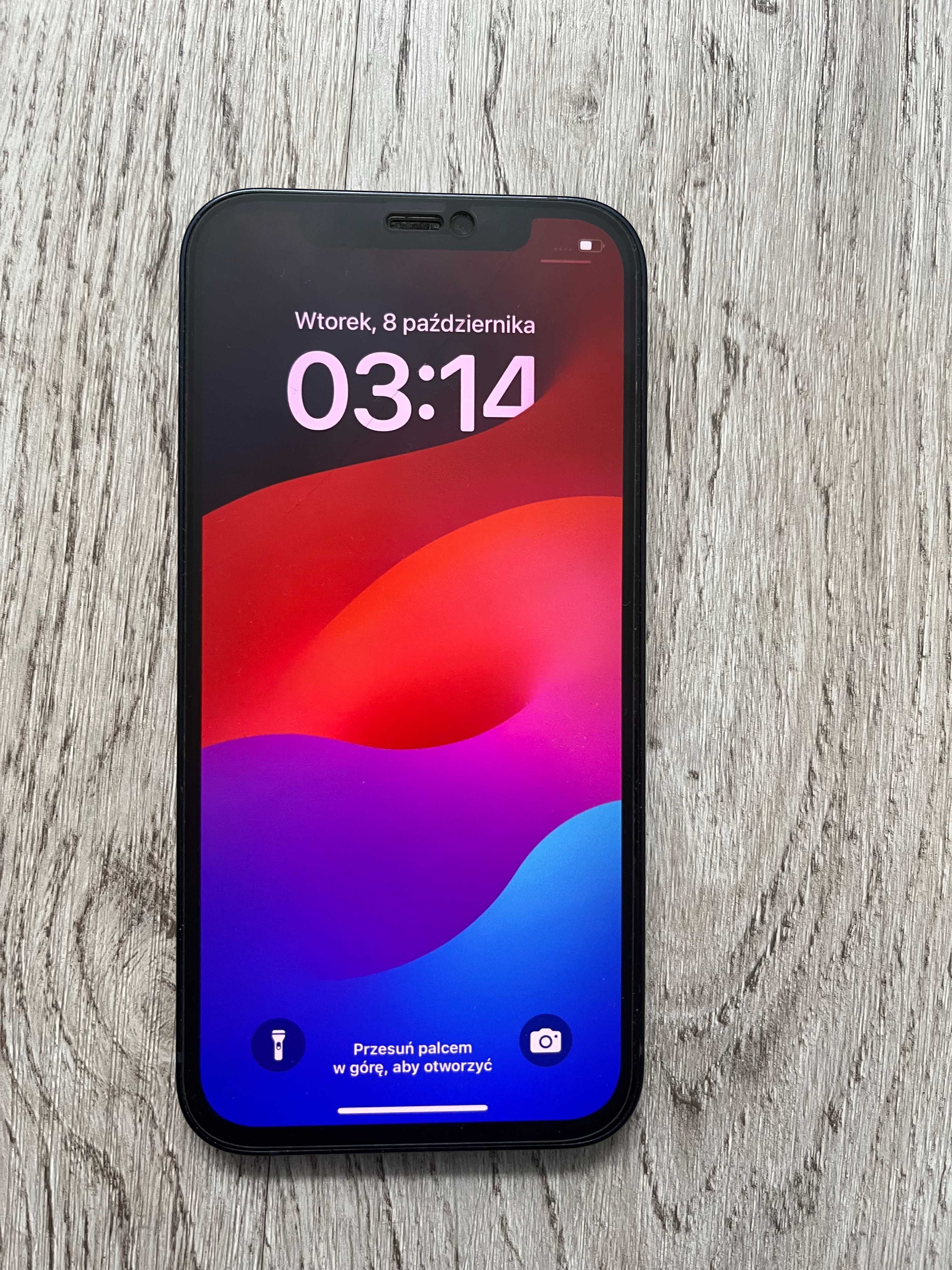 iPhone 12 128gb, czarny, 100% kondycji baterii