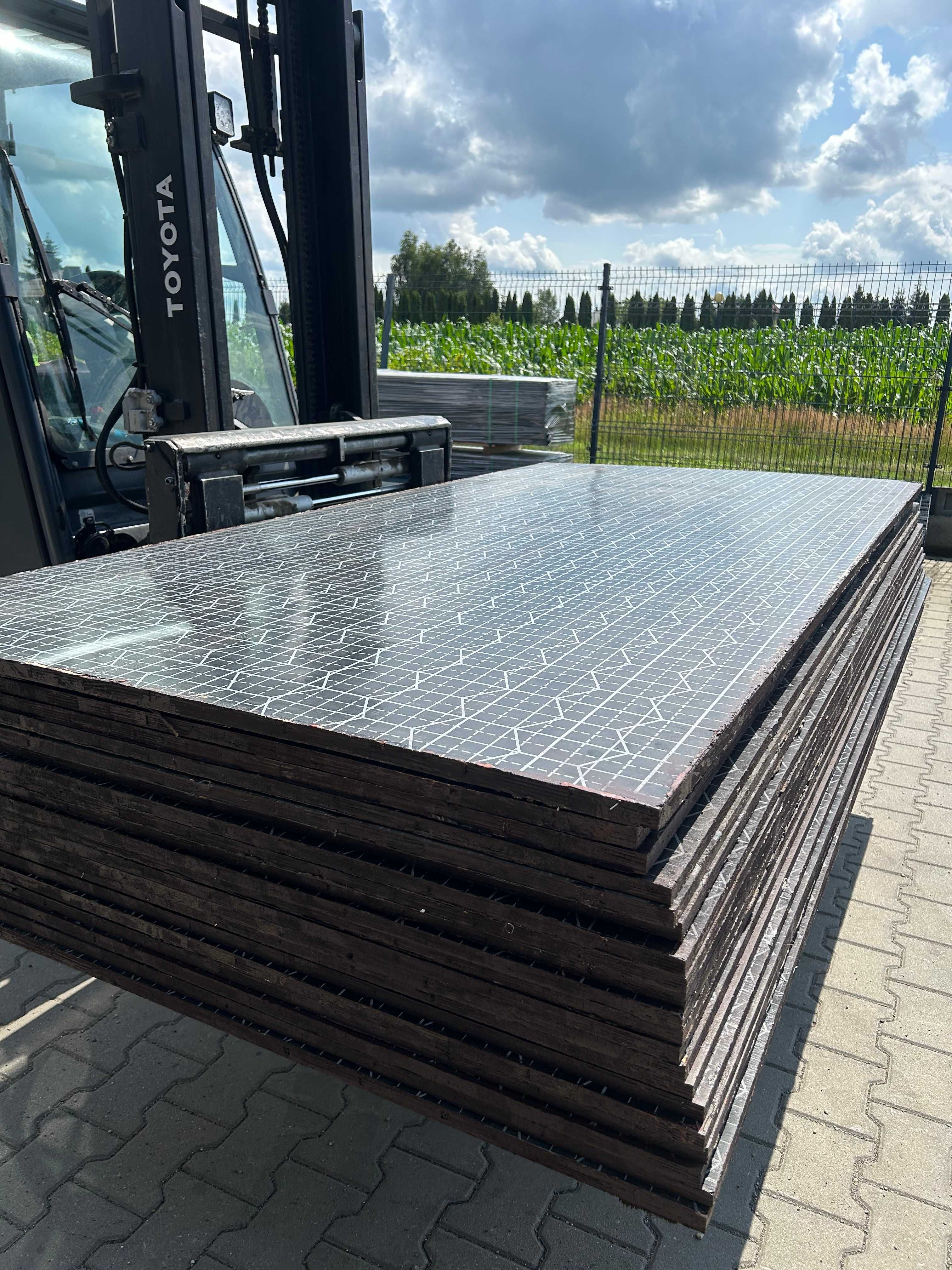 Sklejka wodoodporna szalunkowa 21mm 250x125 Cena BRUTTO 52,80 m2