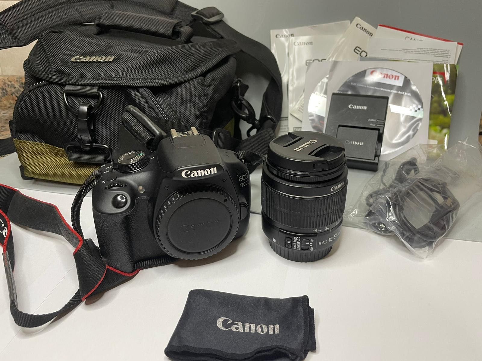 Pack completo Canon 1200d