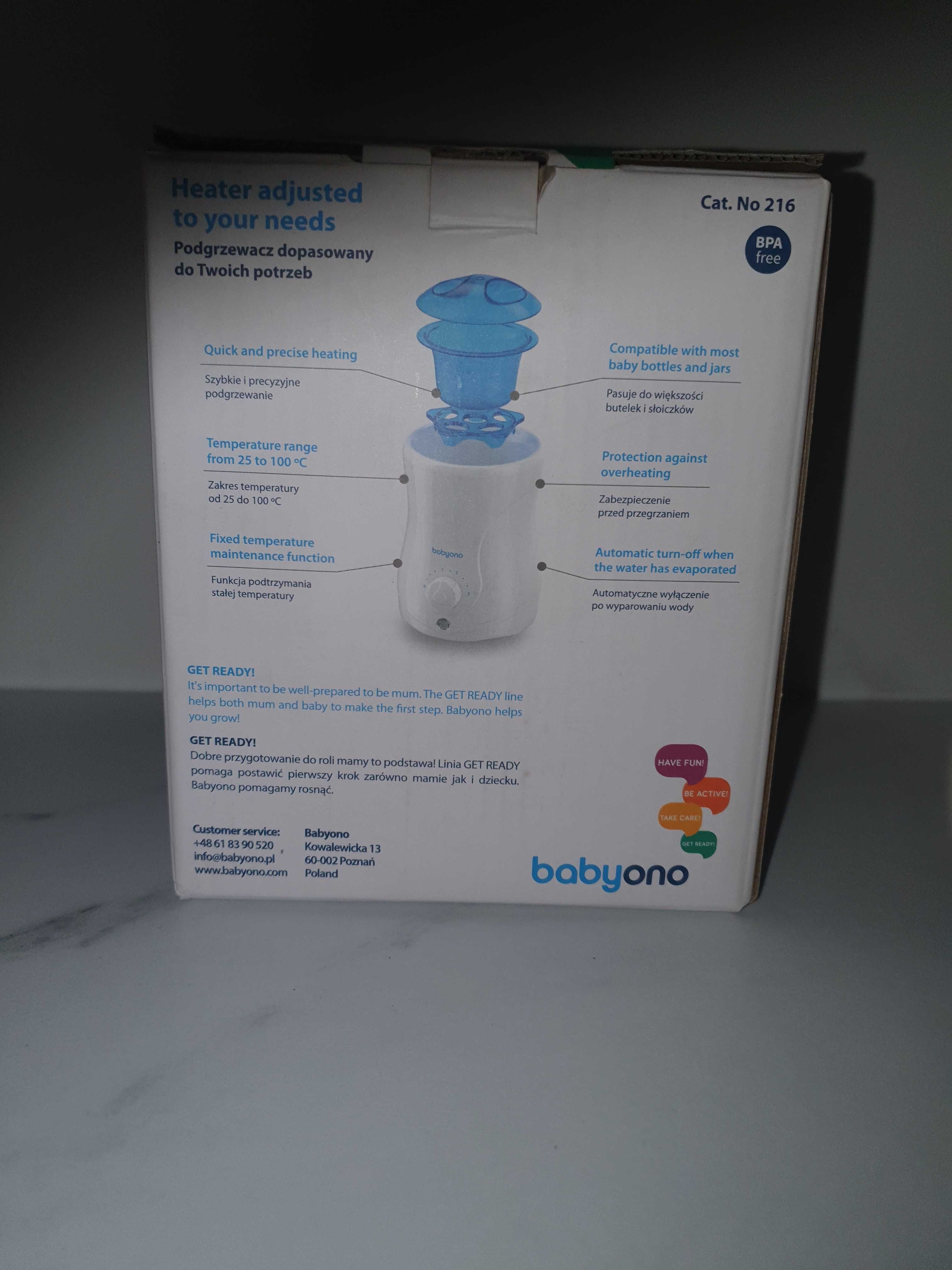 Podgrzewacz elektryczny Babyono do butelek i słoików
