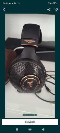 Auscultadores, headphones focal radiance closed backbentley