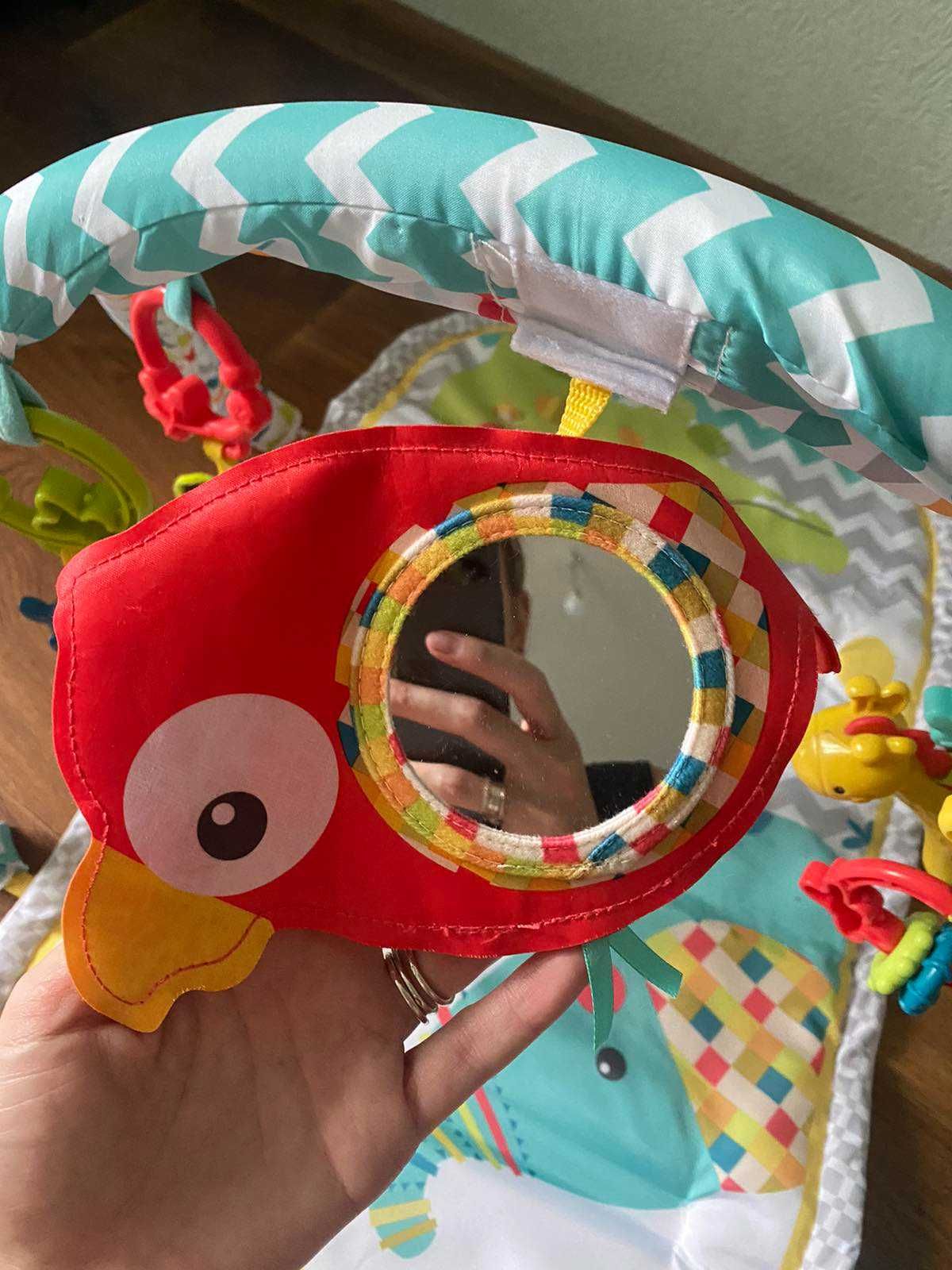 Развивающий коврик Fisher-Price Друзья из тропического леса 3в1 CHP85