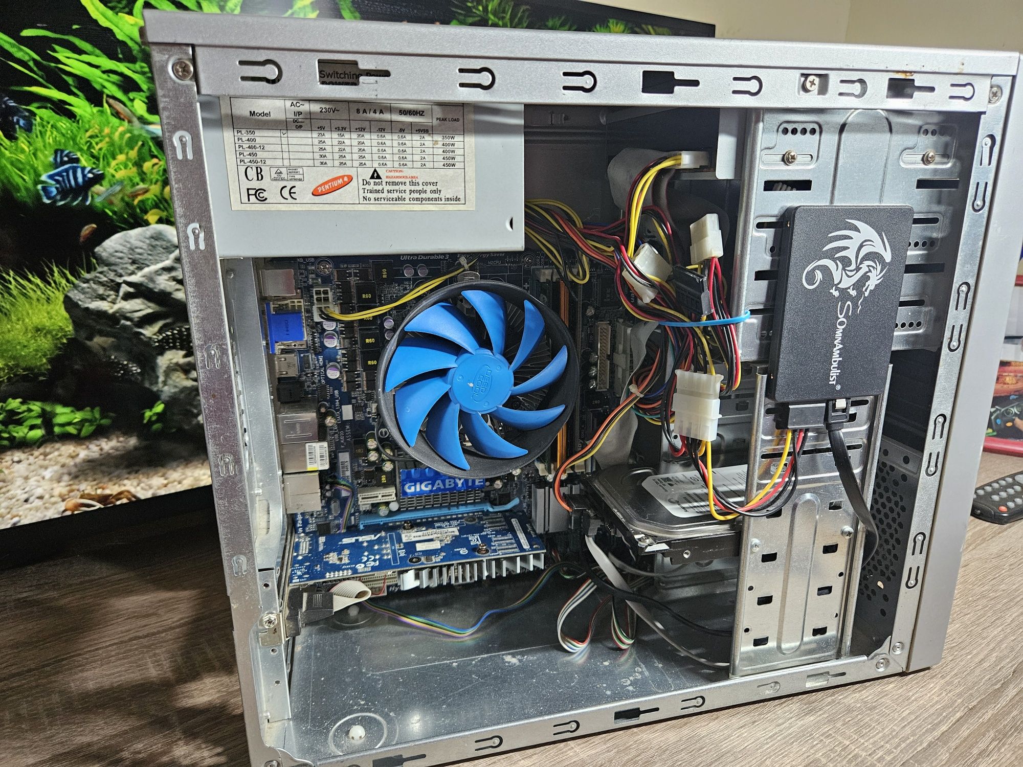 ПК для офісних завдань та мультимедіа AMD Phenom II X4 960T,6ГбОЗУ,SSD