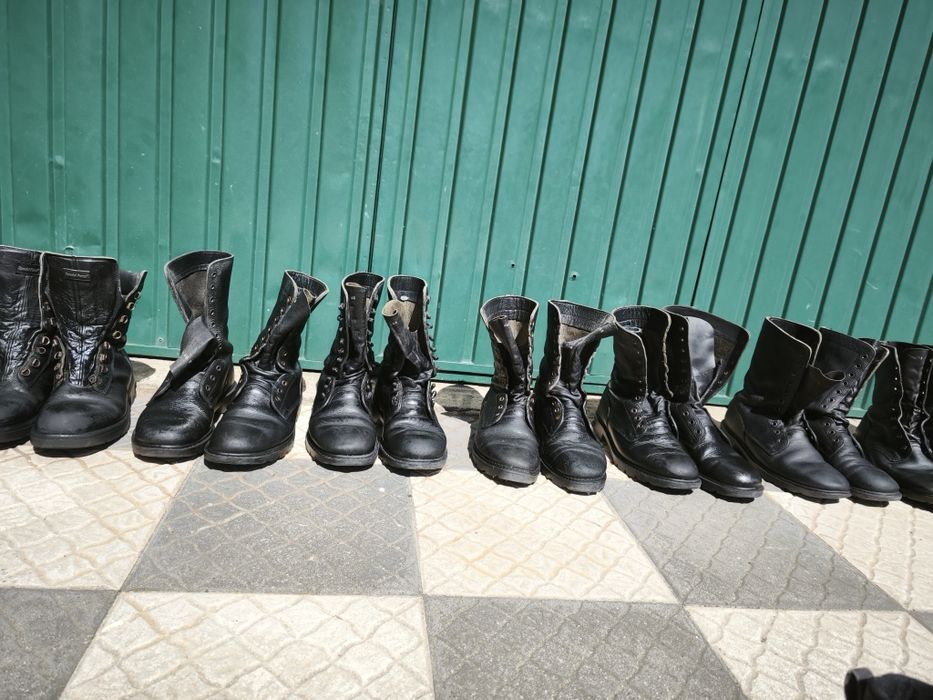 Botas militares do exército PT tamanho 40