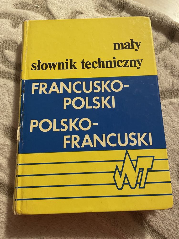 Słownik techniczny Francusko - Polski, Polsko-Francuski