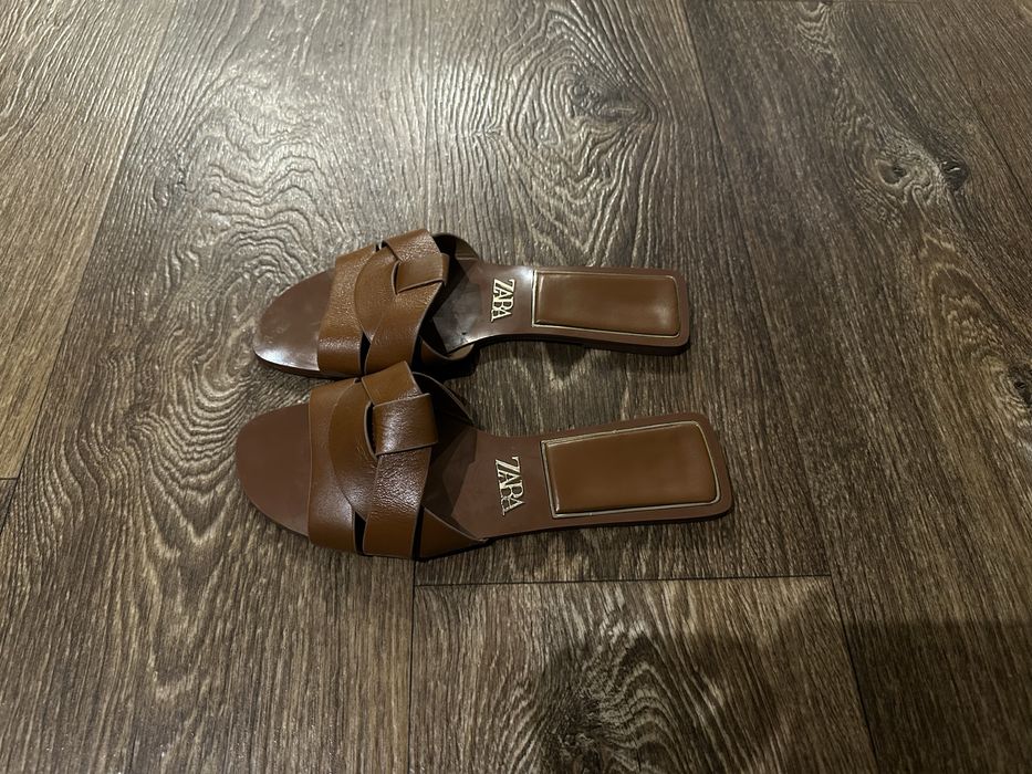 Шльопанці Zara шлепанци