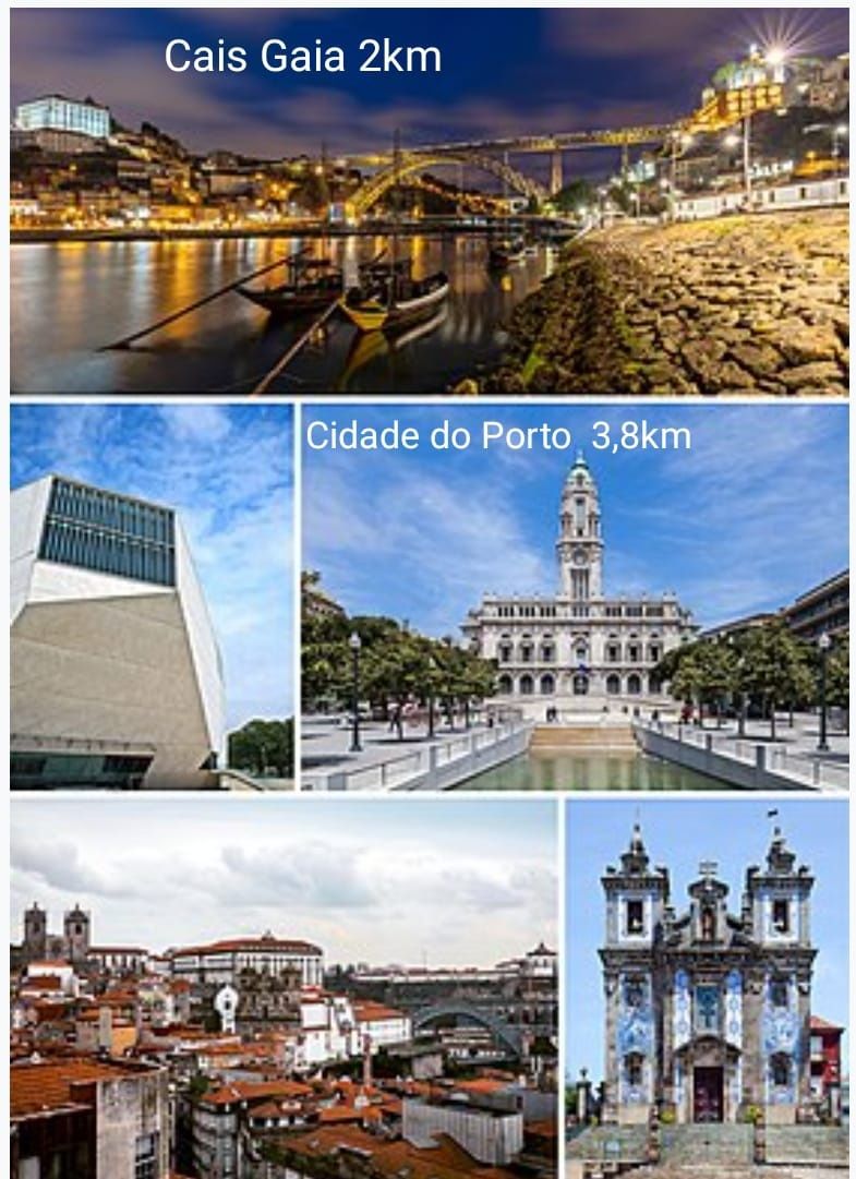 Apartamento T0-Alugar praias Gaia / rioDouro junto Arrábida Shopping
