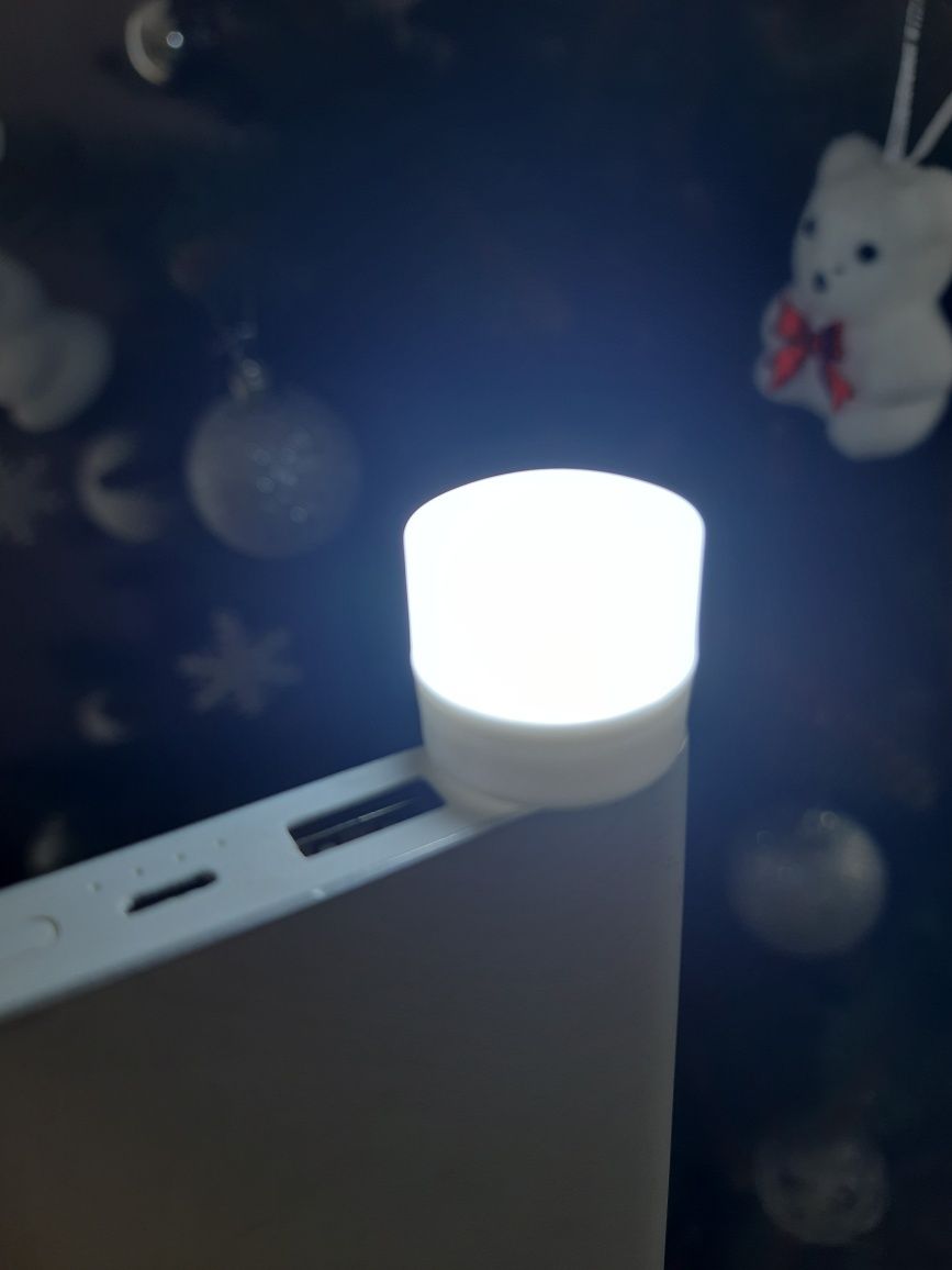 Лампочка нічничок фонар LED USB 1w