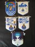 Galhardetes Antigos do FC Porto Campeão.