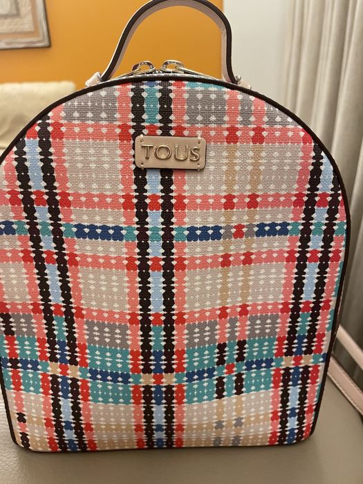 Mochila Tous de Senhora, multicolor, interior bege