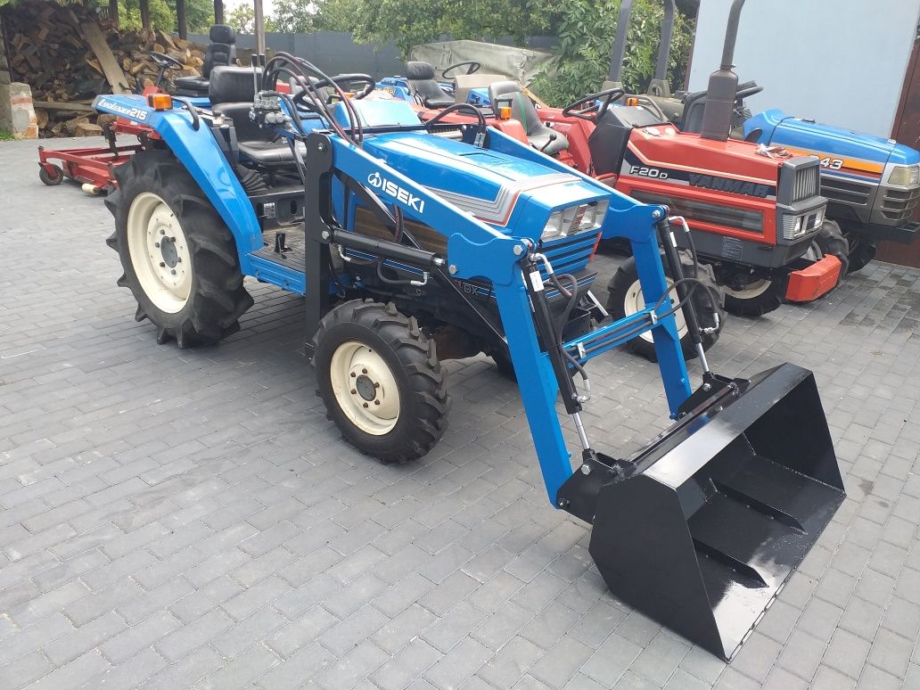 Mini Traktorek Iseki Landleader215 21km Wspomaganie Rewers 4x4 Z TUREM