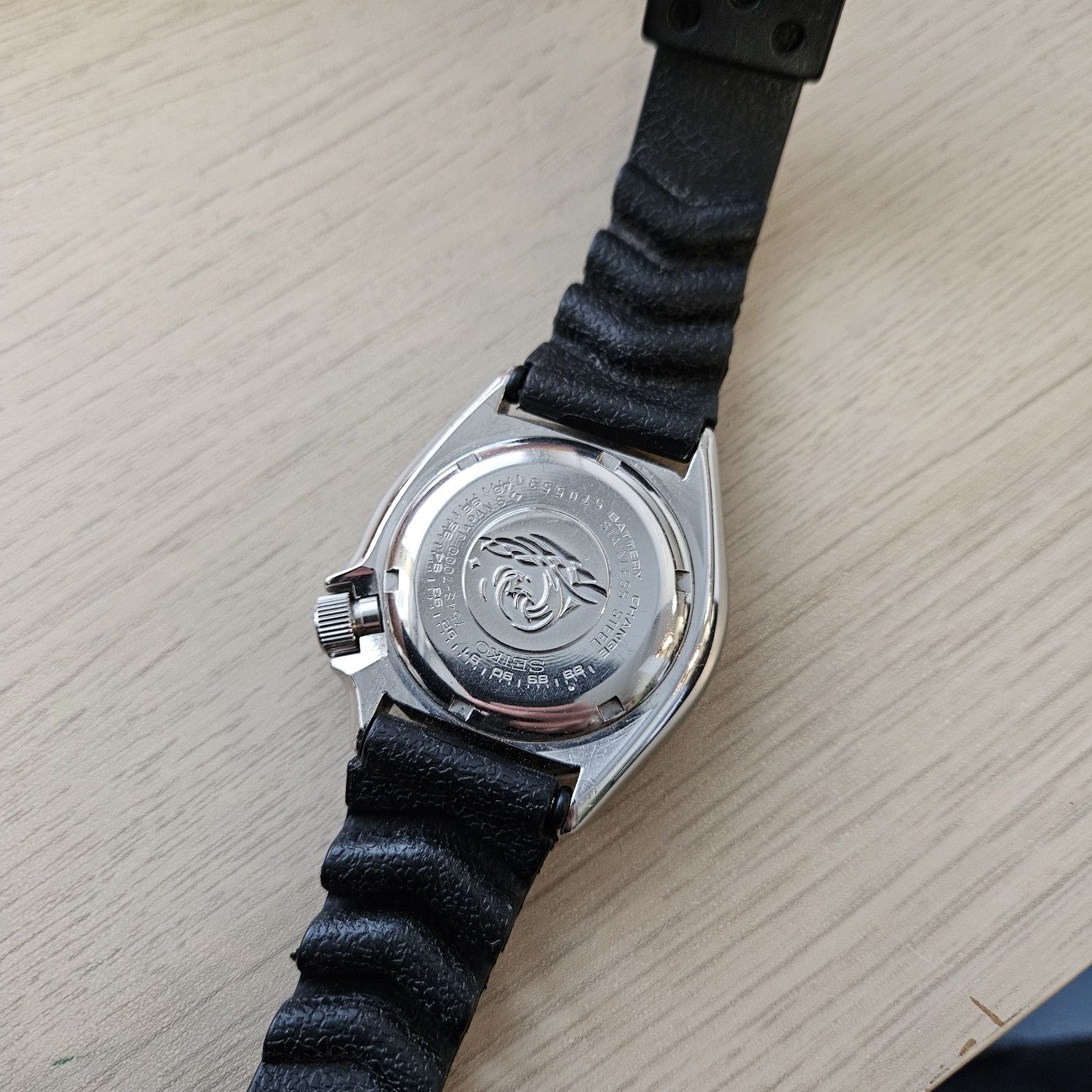 Seiko 7548. 7000 lipiec 1985r. Quartz diver vintage