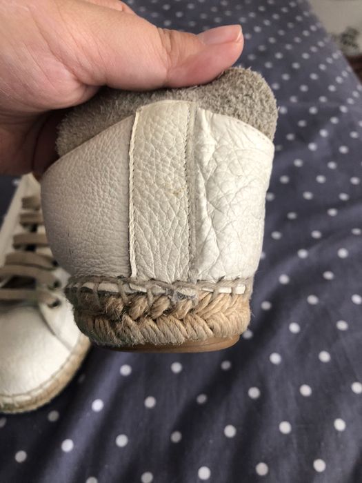 Еспадрилʼї, кросівки, кеди шкіряні, на плетеній підошві