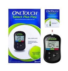 Oryginalny Glukometr One Touch Select Plus Flex + Akcesoria