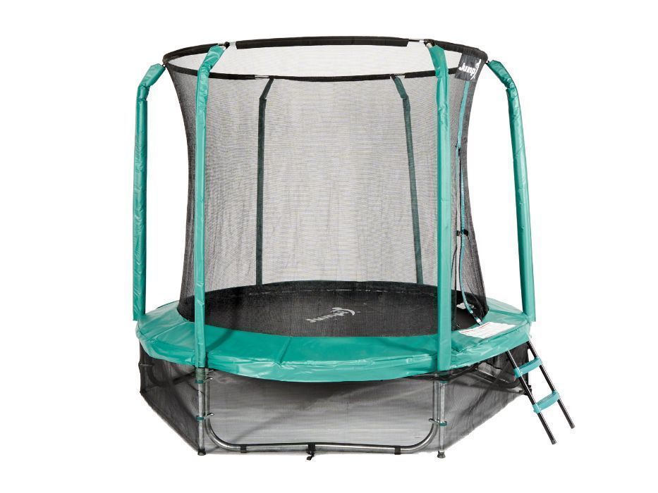 Trampolina Ogrodowa 244 cm / 8 FT Maxy Comfort Zielona