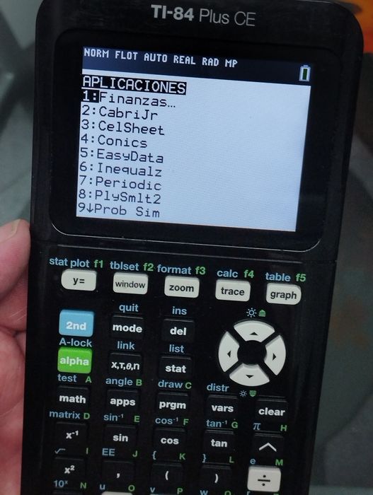 Calculadora gráfica Texas Instruments Ti-84 plus CE