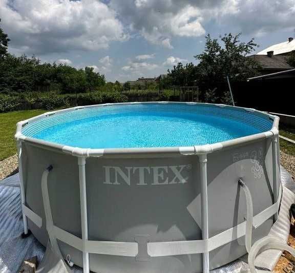 Басейн каркасний  інтекс 366 на 100 бассейн каркасный интекс intex