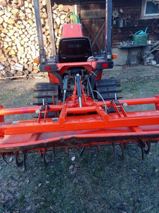 Traktorek+glebogryzarka Kubota